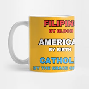 Filipino American Catholic (American-Born) Mug